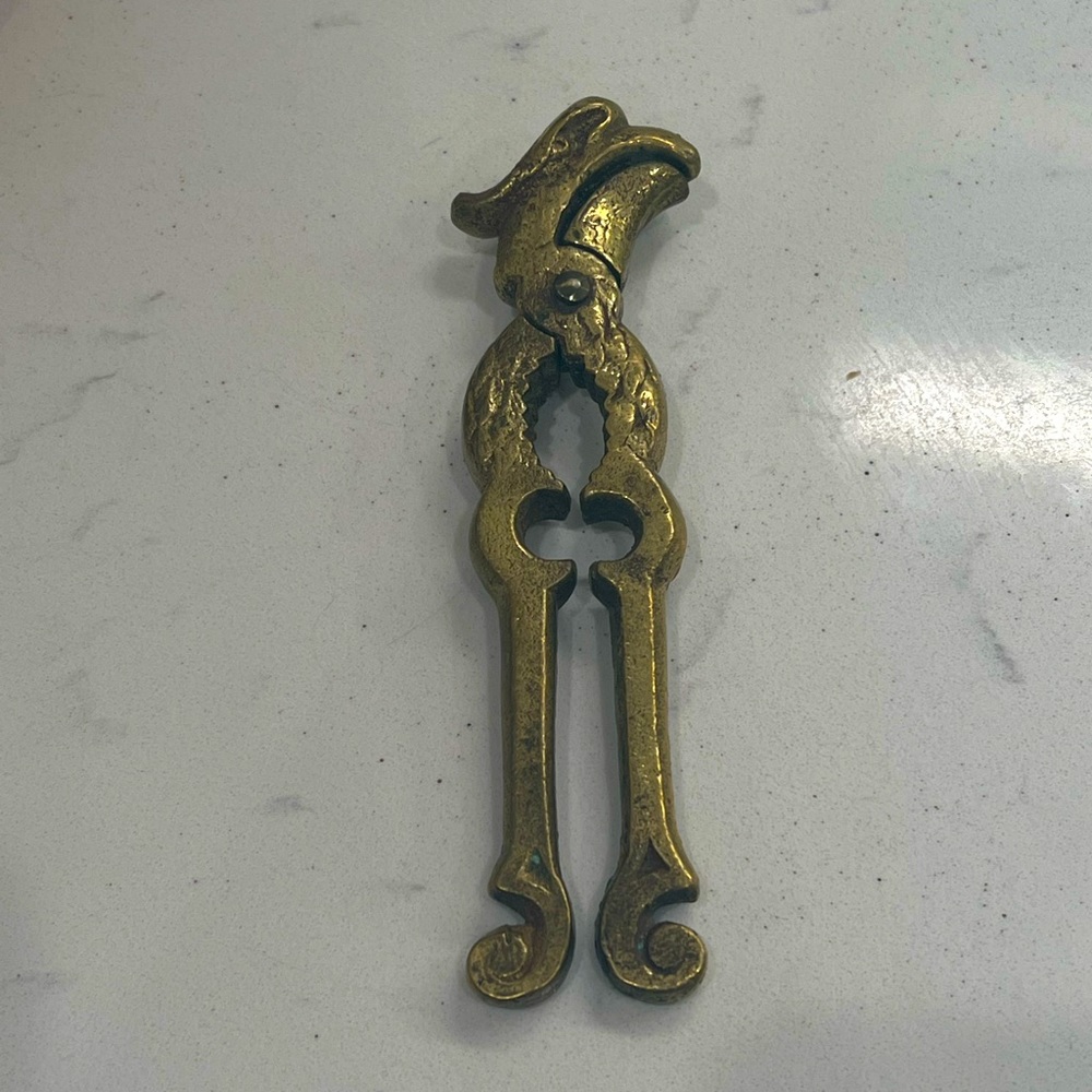 Brass Antique Federal Eagle Nutcracker | Vintage Nut Cracker